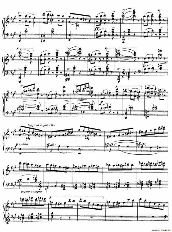 4 Valses Caprice（4首随想圆舞曲）（No. 1 in A）