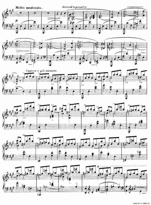 4 Valses Caprice（4首随想圆舞曲）（No. 1 in A）