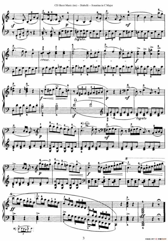 4 Piano Sonatinas（4首钢琴小奏鸣曲）（Op.151 No.4）