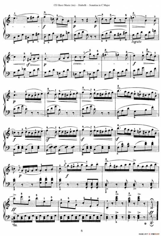 4 Piano Sonatinas（4首钢琴小奏鸣曲）（Op.151 No.4）