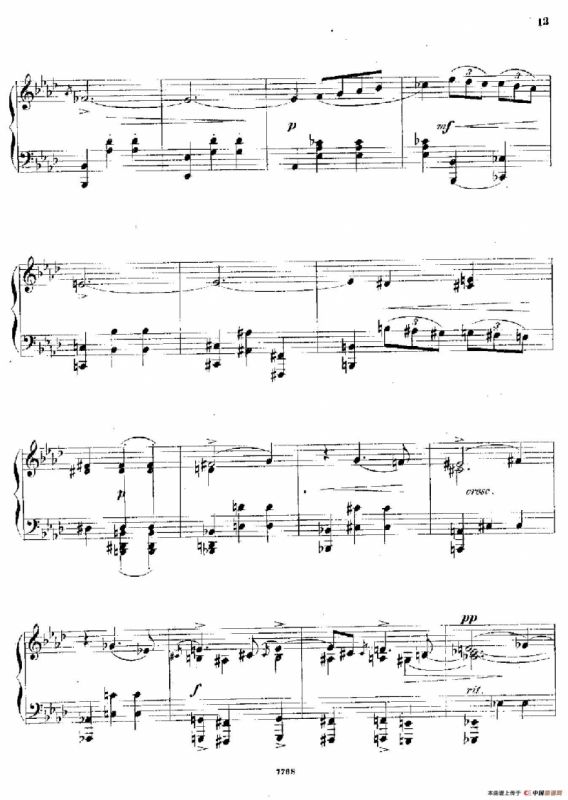 Phantasien Am Clavier Op.36（幻想曲集·第六首）