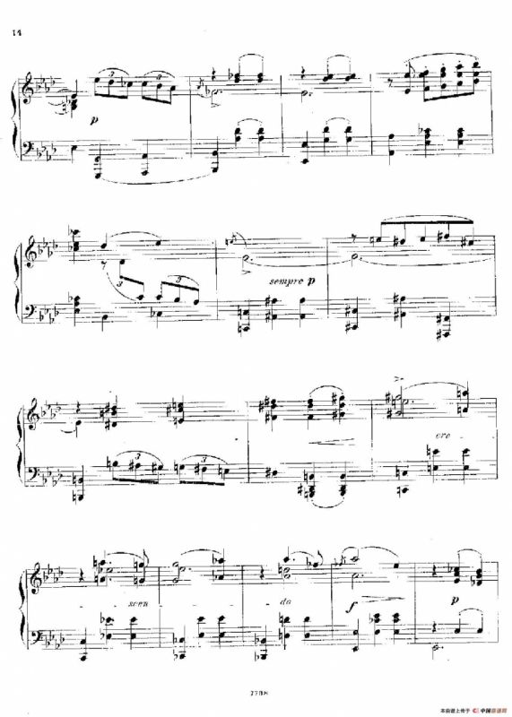 Phantasien Am Clavier Op.36（幻想曲集·第六首）