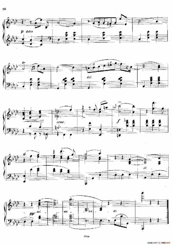 Phantasien Am Clavier Op.36（幻想曲集·第六首）