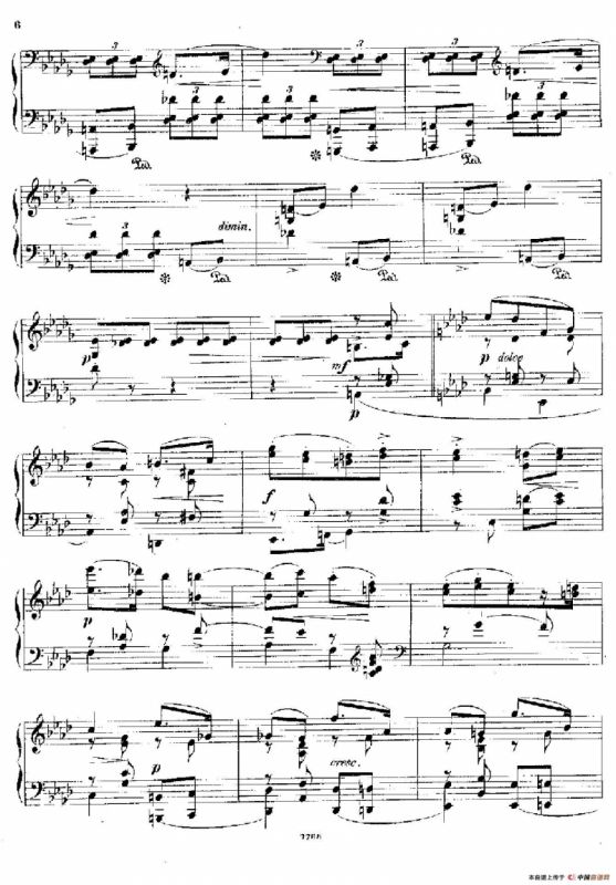 Phantasien Am Clavier Op.36（幻想曲集·第四首）