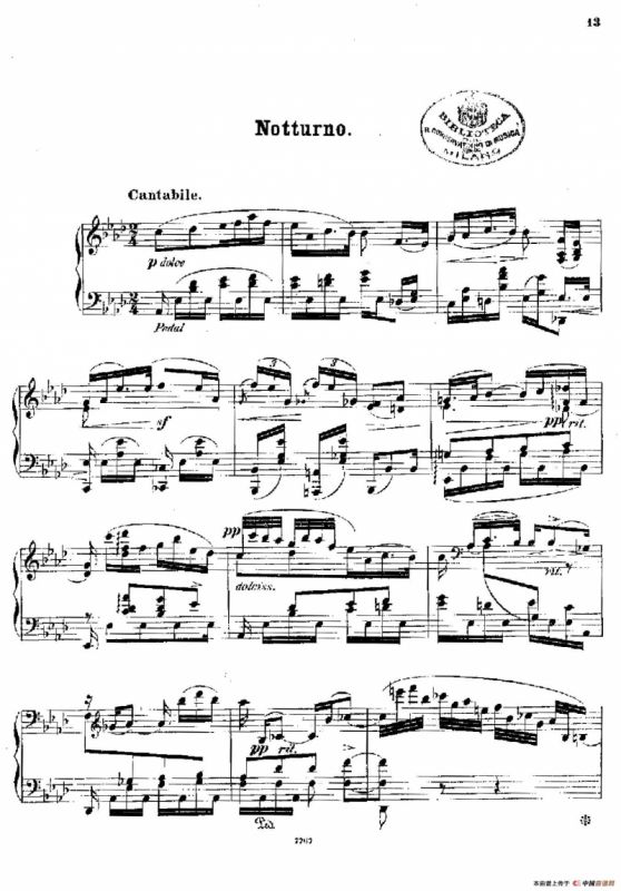 Phantasien Am Clavier Op.36（幻想曲集·第三首）