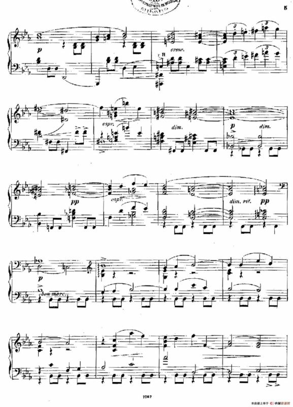 Phantasien Am Clavier Op.36（幻想曲集·第一首）