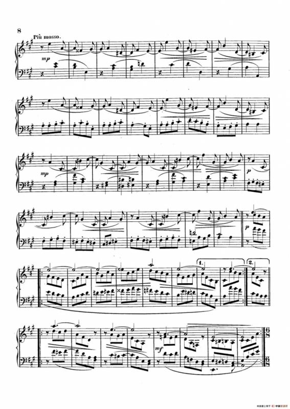 Variations on Yankee Doodle from Miscellenies Op.93（扬基嘟得主题变奏曲）