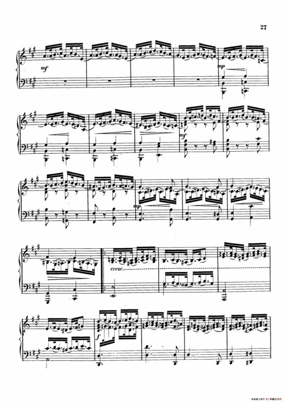 Variations on Yankee Doodle from Miscellenies Op.93（扬基嘟得主题变奏曲）