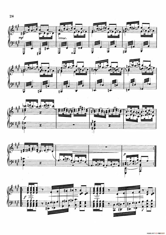 Variations on Yankee Doodle from Miscellenies Op.93（扬基嘟得主题变奏曲）