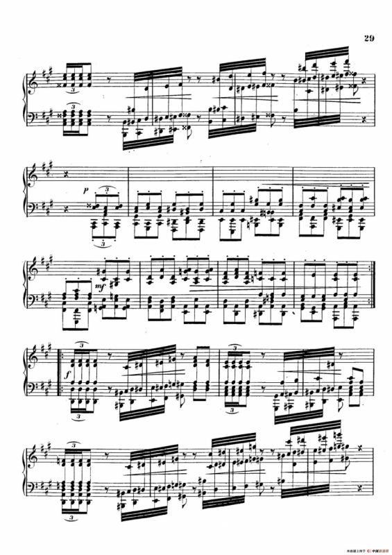 Variations on Yankee Doodle from Miscellenies Op.93（扬基嘟得主题变奏曲）