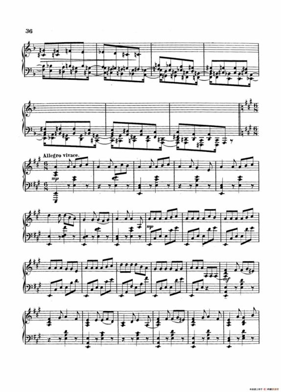 Variations on Yankee Doodle from Miscellenies Op.93（扬基嘟得主题变奏曲）