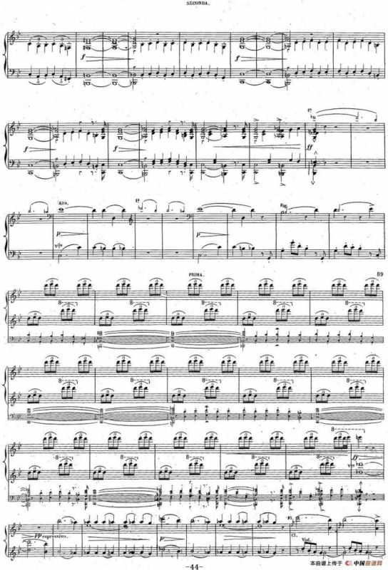 Harold en Italie Op.16 - 4 Hands（哈罗尔德在意大利·四手联弹）（P41——49）