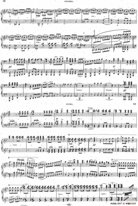 Harold en Italie Op.16 - 4 Hands（哈罗尔德在意大利·四手联弹）（P41——49）