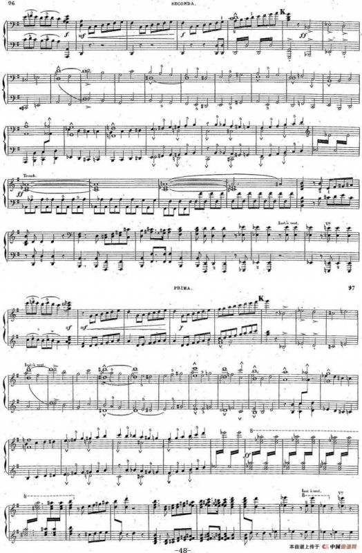 Harold en Italie Op.16 - 4 Hands（哈罗尔德在意大利·四手联弹）（P41——49）