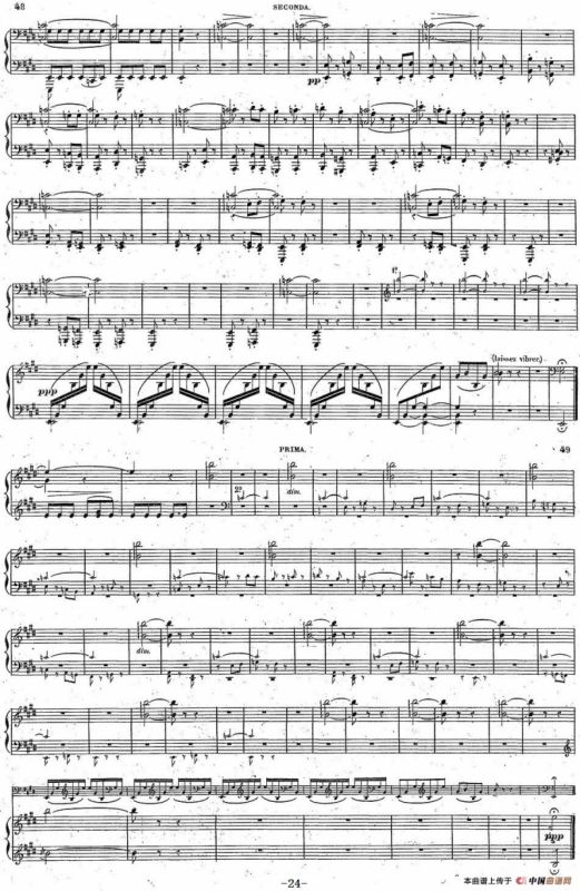 Harold en Italie Op.16 - 4 Hands（哈罗尔德在意大利·四手联弹）（P21——30）