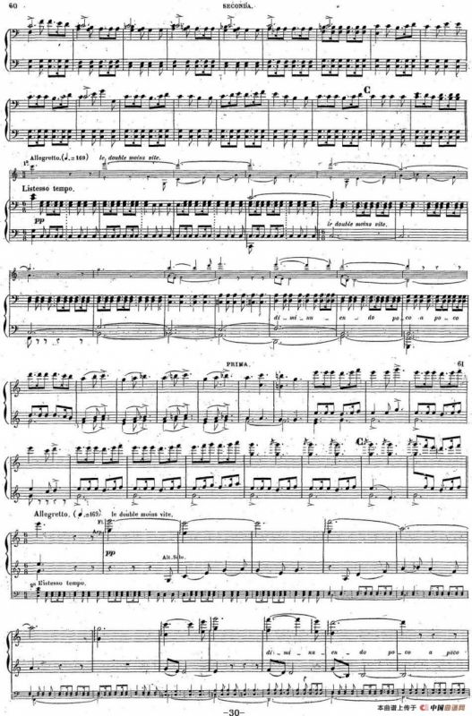 Harold en Italie Op.16 - 4 Hands（哈罗尔德在意大利·四手联弹）（P21——30）