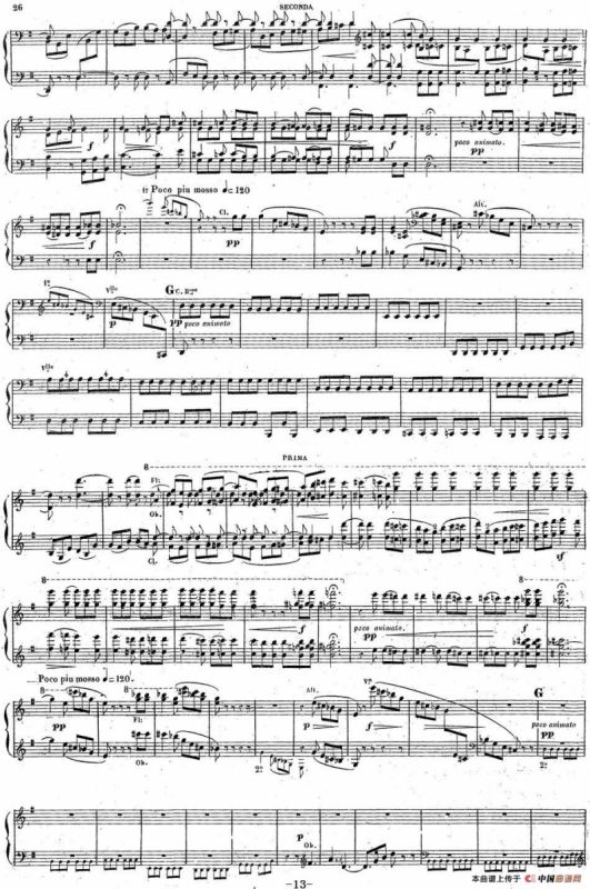 Harold en Italie Op.16 - 4 Hands（哈罗尔德在意大利·四手联弹）（P11——20）