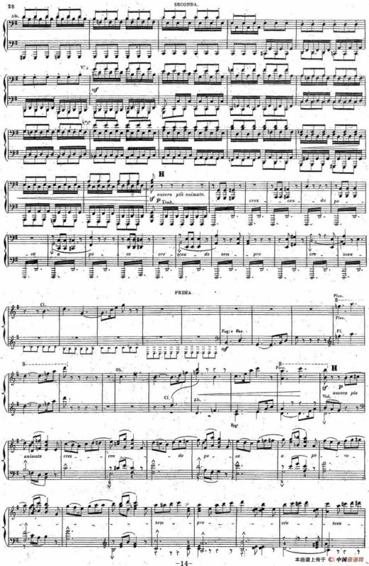 Harold en Italie Op.16 - 4 Hands（哈罗尔德在意大利·四手联弹）（P11——20）