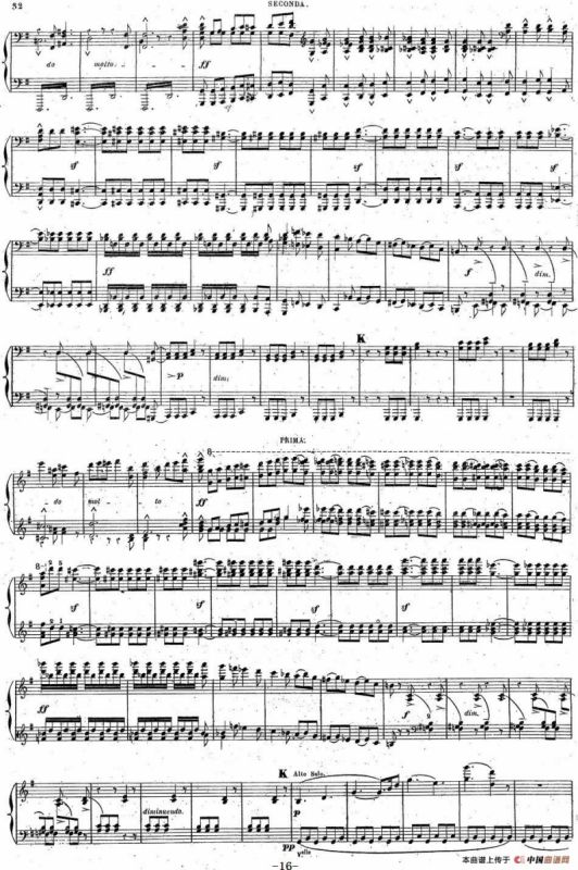 Harold en Italie Op.16 - 4 Hands（哈罗尔德在意大利·四手联弹）（P11——20）