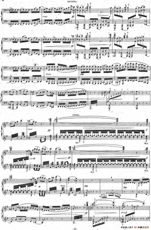 Harold en Italie Op.16 - 4 Hands（哈罗尔德在意大利·四手联弹）（P1——10）