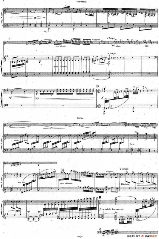 Harold en Italie Op.16 - 4 Hands（哈罗尔德在意大利·四手联弹）（P1——10）