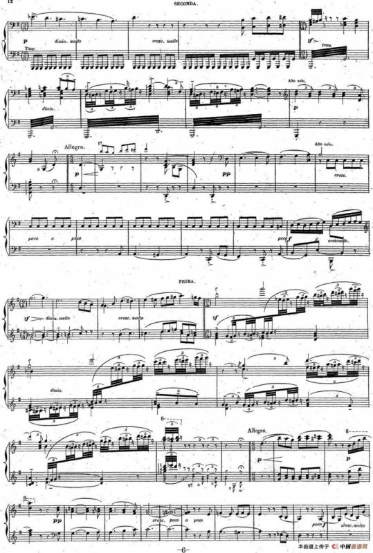 Harold en Italie Op.16 - 4 Hands（哈罗尔德在意大利·四手联弹）（P1——10）