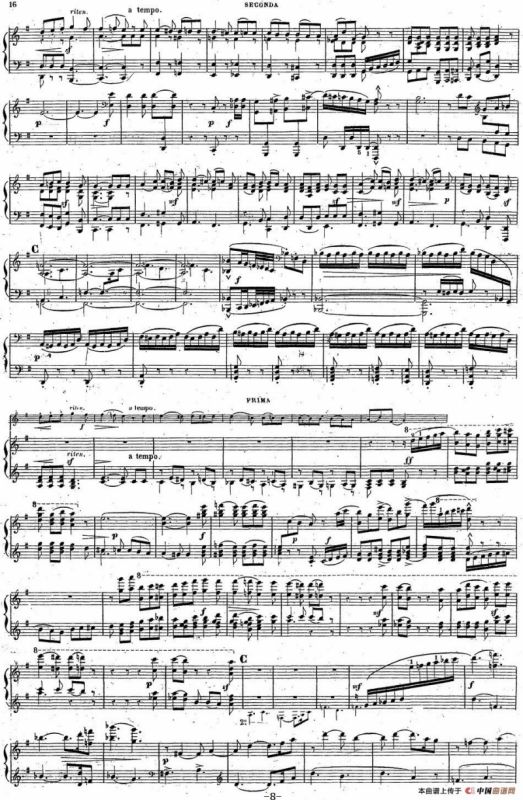 Harold en Italie Op.16 - 4 Hands（哈罗尔德在意大利·四手联弹）（P1——10）