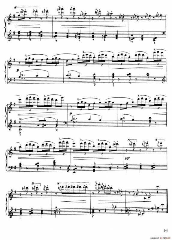 Album for the Young Op.39（儿童钢琴曲集）（22. 云雀之歌 Song of the Lark）