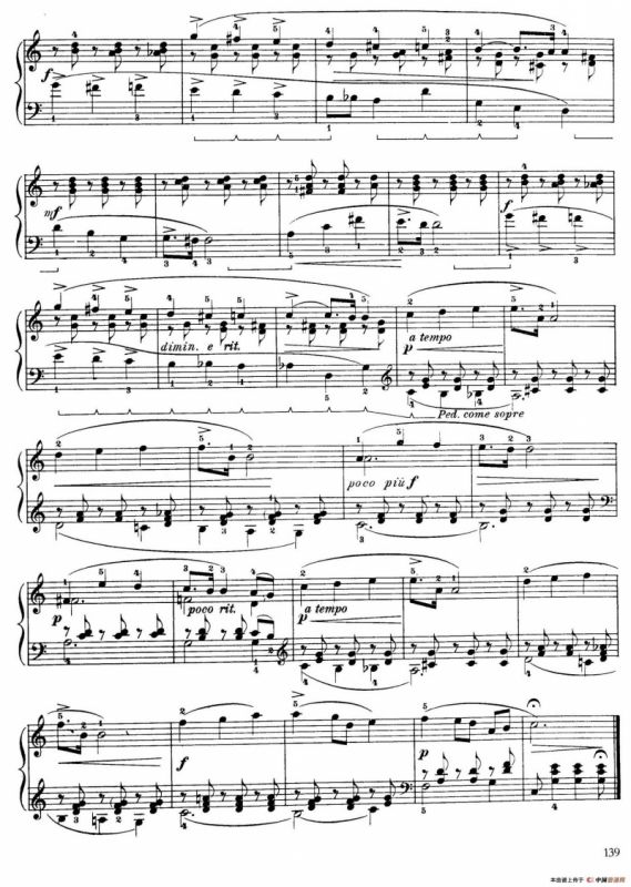 Album for the Young Op.39（儿童钢琴曲集）（21. 甜蜜的梦 Sweet Reverie）