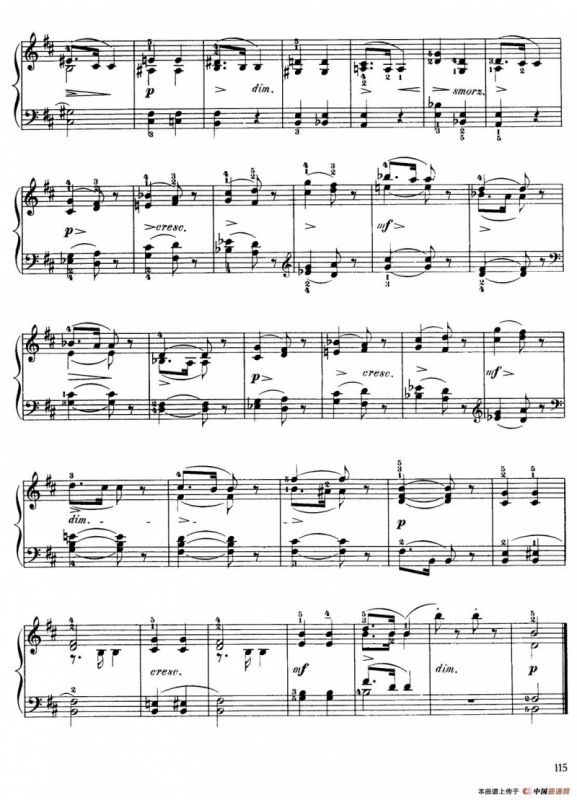 Album for the Young Op.39（儿童钢琴曲集）（2. 一个冬天的清晨 A Winter Morning）