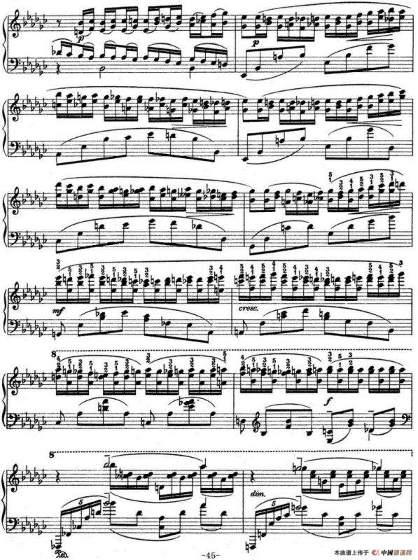 10 Preludes Op.23（拉赫玛尼诺夫10首前奏曲·Ⅸ）