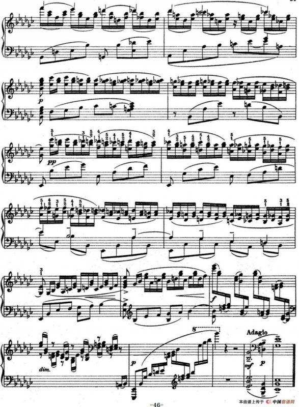 10 Preludes Op.23（拉赫玛尼诺夫10首前奏曲·Ⅸ）