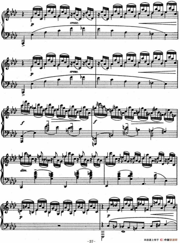 10 Preludes Op.23（拉赫玛尼诺夫10首前奏曲·Ⅷ）