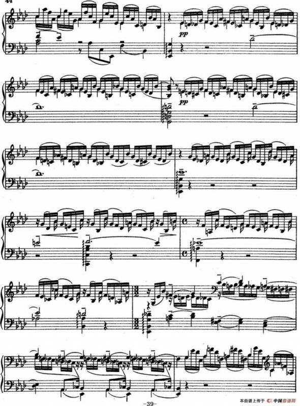 10 Preludes Op.23（拉赫玛尼诺夫10首前奏曲·Ⅷ）