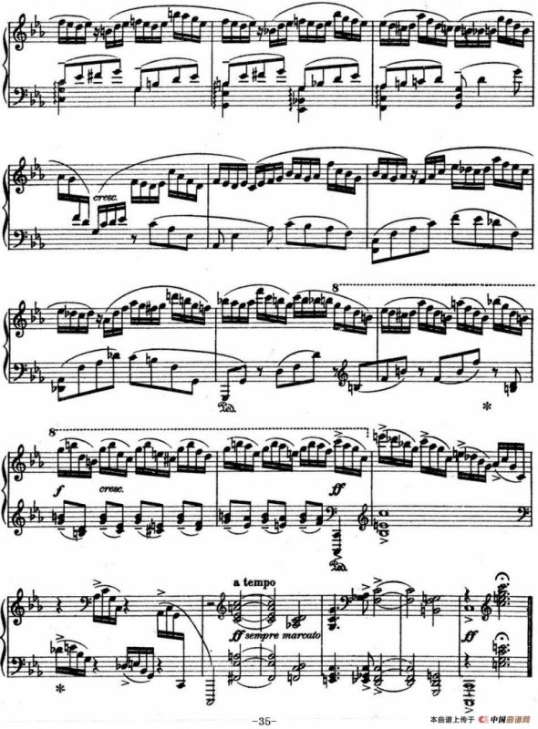 10 Preludes Op.23（拉赫玛尼诺夫10首前奏曲·Ⅶ）