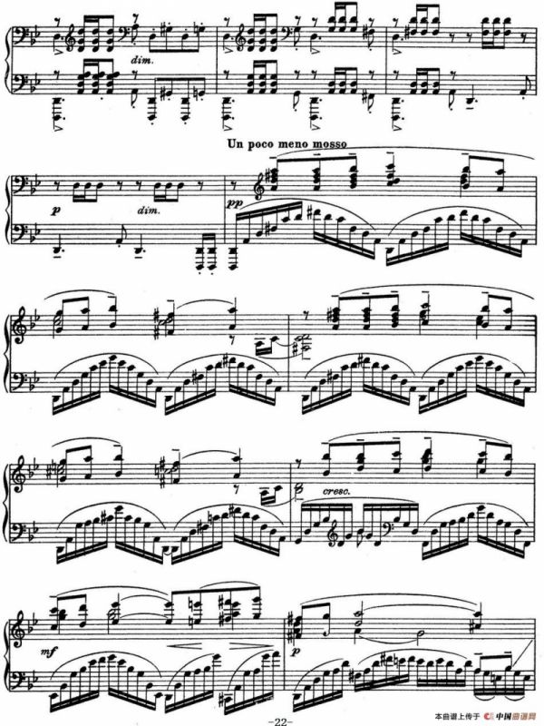 10 Preludes Op.23（拉赫玛尼诺夫10首前奏曲·Ⅴ）