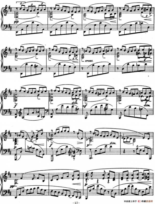 10 Preludes Op.23（拉赫玛尼诺夫10首前奏曲·Ⅳ）