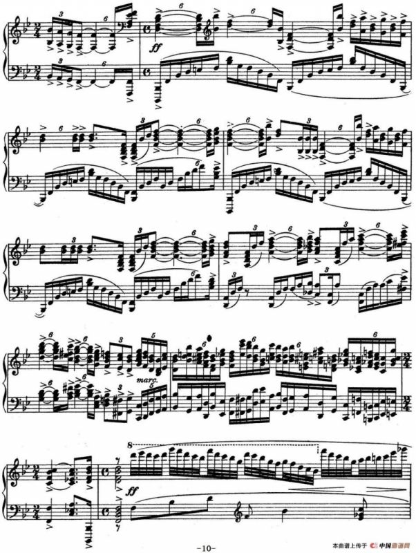 10 Preludes Op.23（拉赫玛尼诺夫10首前奏曲·Ⅱ）
