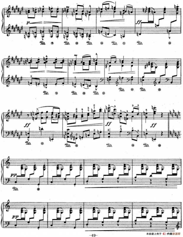 Suite Espanola Op.47（西班牙组曲·Ⅶ）