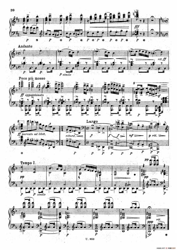 Six Piano Pieces Op.7（6首钢琴小品·Ⅴ）