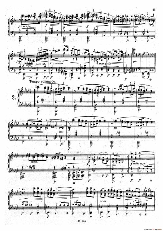 Six Piano Pieces Op.7（6首钢琴小品·Ⅳ）