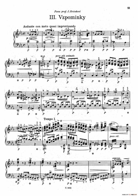 Six Piano Pieces Op.7（6首钢琴小品·Ⅲ）