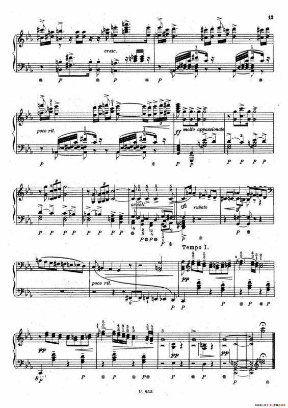 Six Piano Pieces Op.7（6首钢琴小品·Ⅲ）