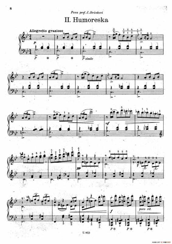 Six Piano Pieces Op.7（6首钢琴小品·Ⅱ）