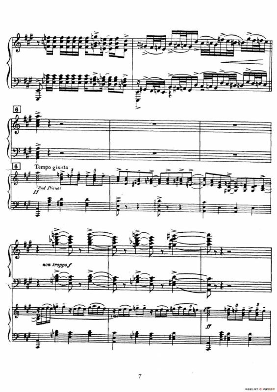 Rhapsody in Blue（蓝色狂想曲）（双钢琴）