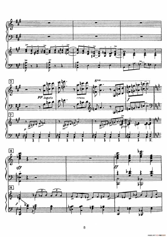 Rhapsody in Blue（蓝色狂想曲）（双钢琴）