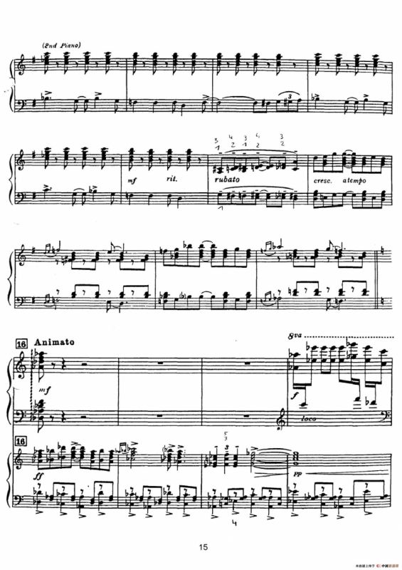 Rhapsody in Blue（蓝色狂想曲）（双钢琴）