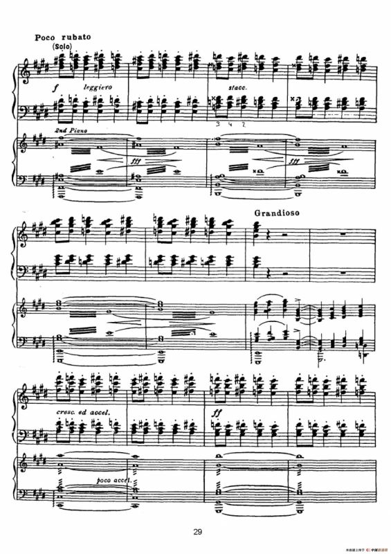 Rhapsody in Blue（蓝色狂想曲）（双钢琴）