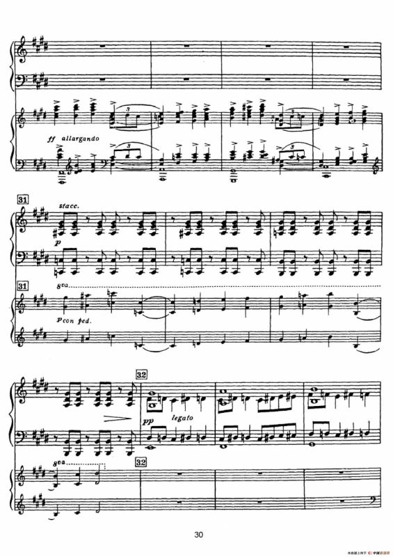 Rhapsody in Blue（蓝色狂想曲）（双钢琴）