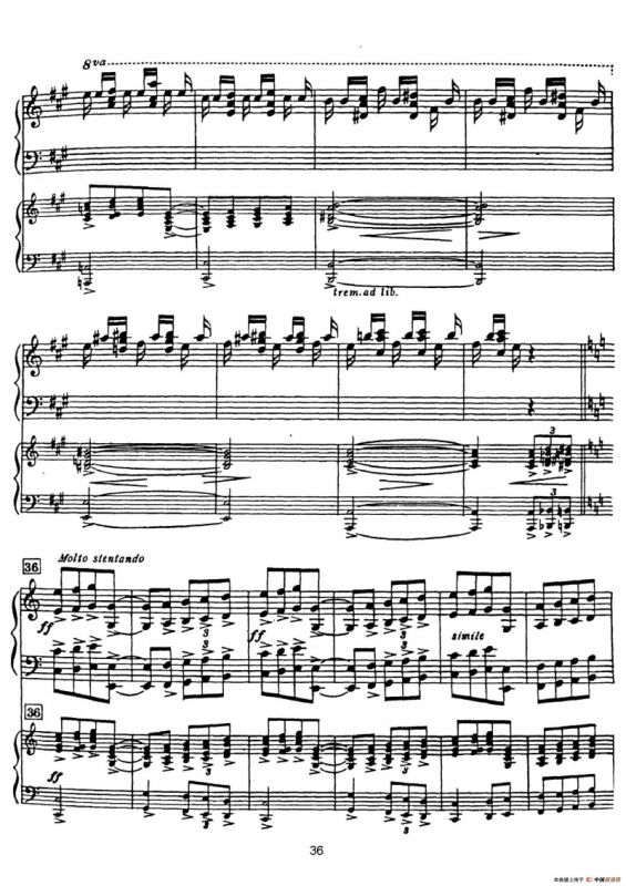 Rhapsody in Blue（蓝色狂想曲）（双钢琴）